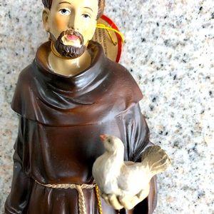 ST. FRANCIS 12” Statue-NEW